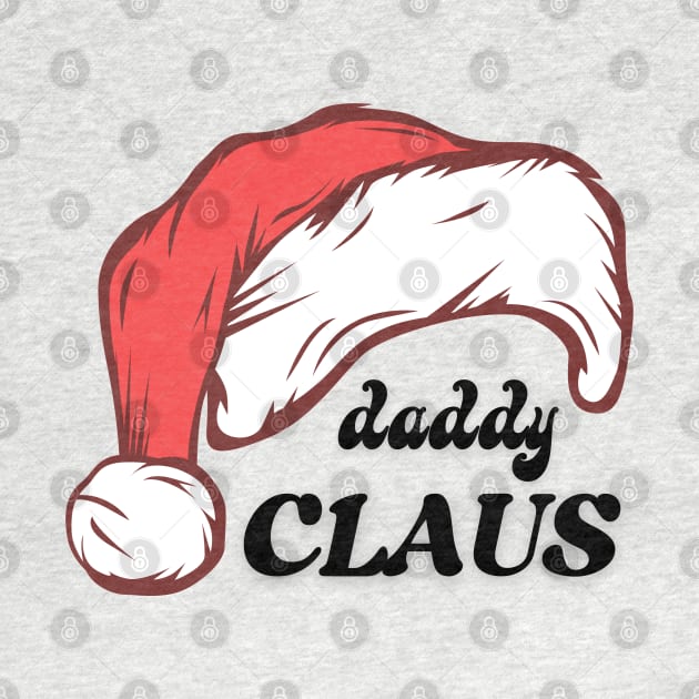 Daddy Claus  Christmas T-shirt by Fifi Art